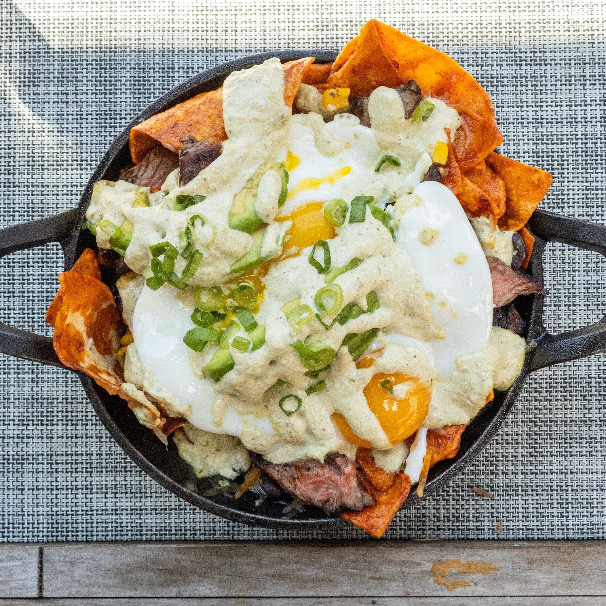 Chilaquiles Rojos.