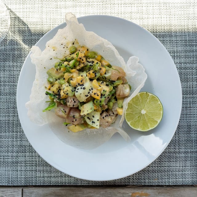 Ahi Tuna Poke Bowl.
