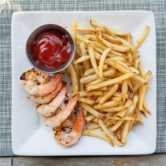 Kids Grilled Shrimp.