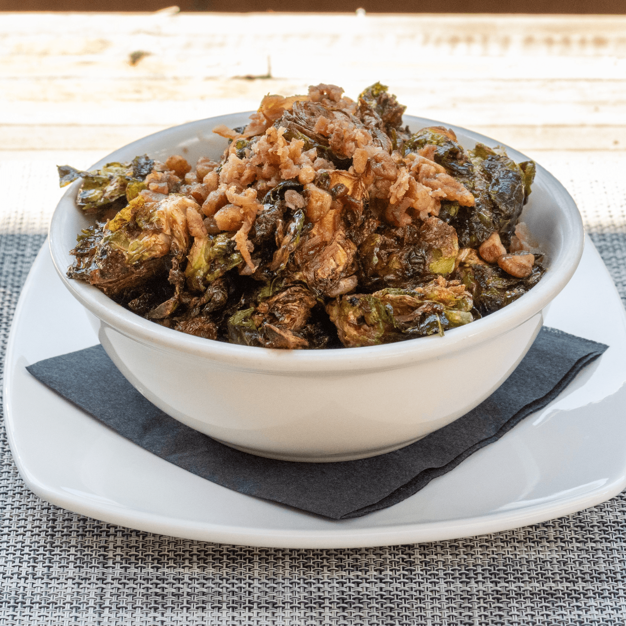 Honey Balsamic Brussels Sprouts.