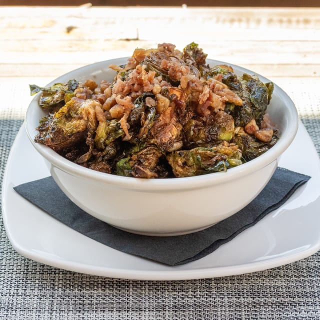 Honey Balsamic Brussels Sprouts.