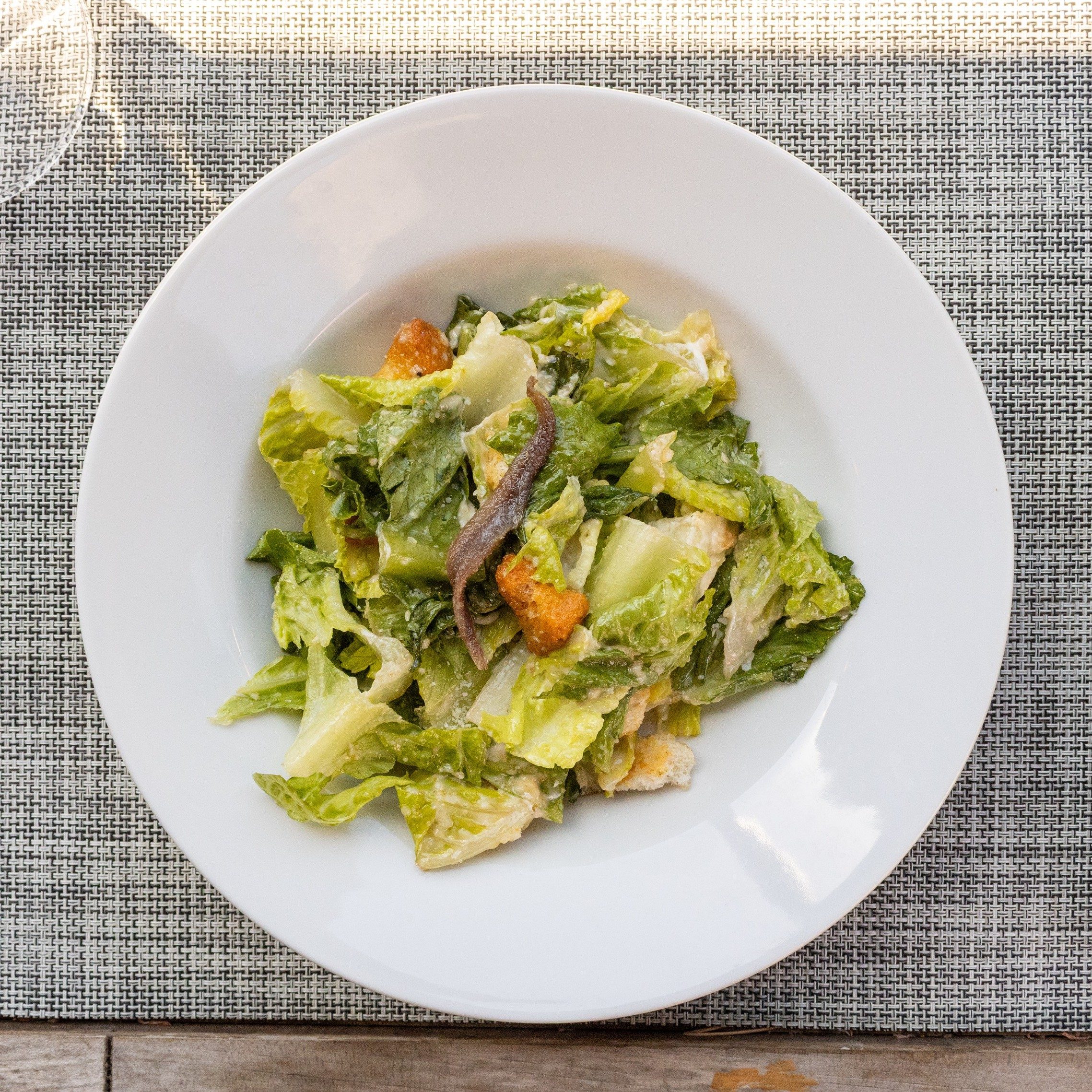Mini Caesar Salad.