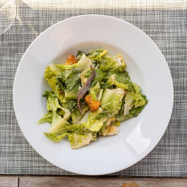 Mini Caesar Salad.