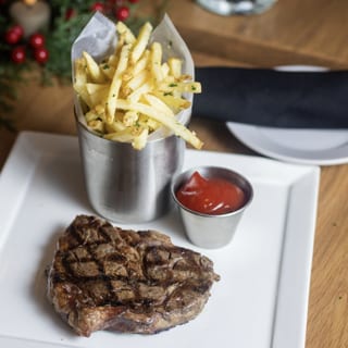 Kids Steak Skewers & Fries